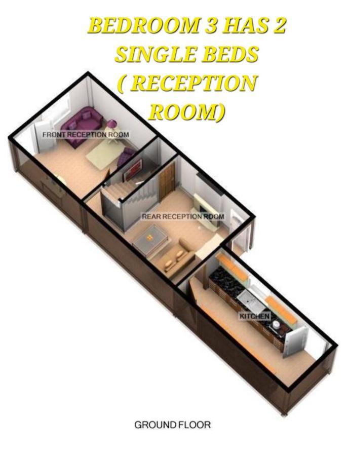 הוילה לייסטר Knighton House מראה חיצוני תמונה